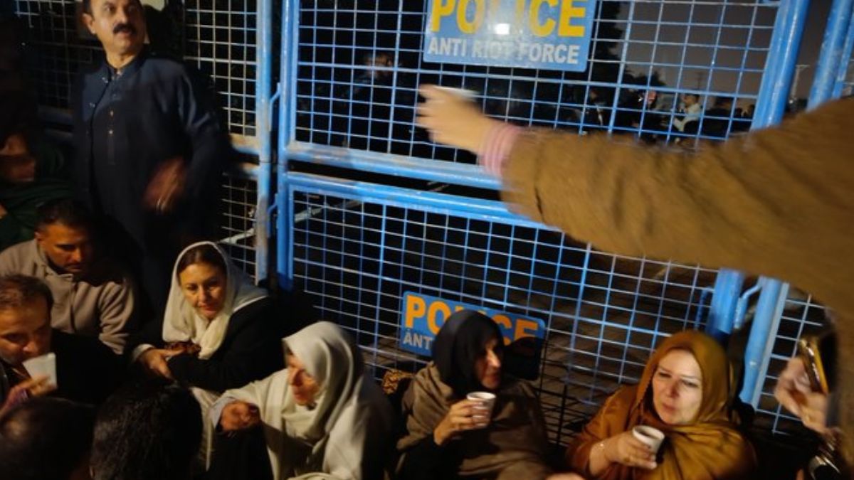 imran khan is being mentally tortured visits blocked despite court order commotion outside jail