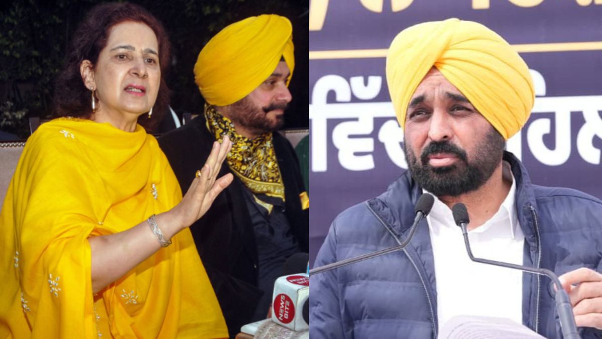 cm bhagwant mann said on navjot kaurs statement that congress has fixed rates for everyone from councilor to chief minister