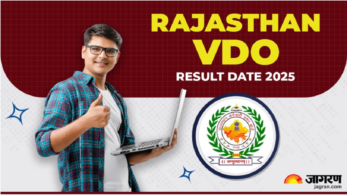 rajasthan vdo result date 2025 rajasthan vdo result will be declared on this date rssb president alok raj shared the details