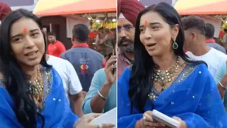 तान्या मित्तल ने बाहर आते ही बांटे चांदी के सिक्के/ Photo Credit- Instagram