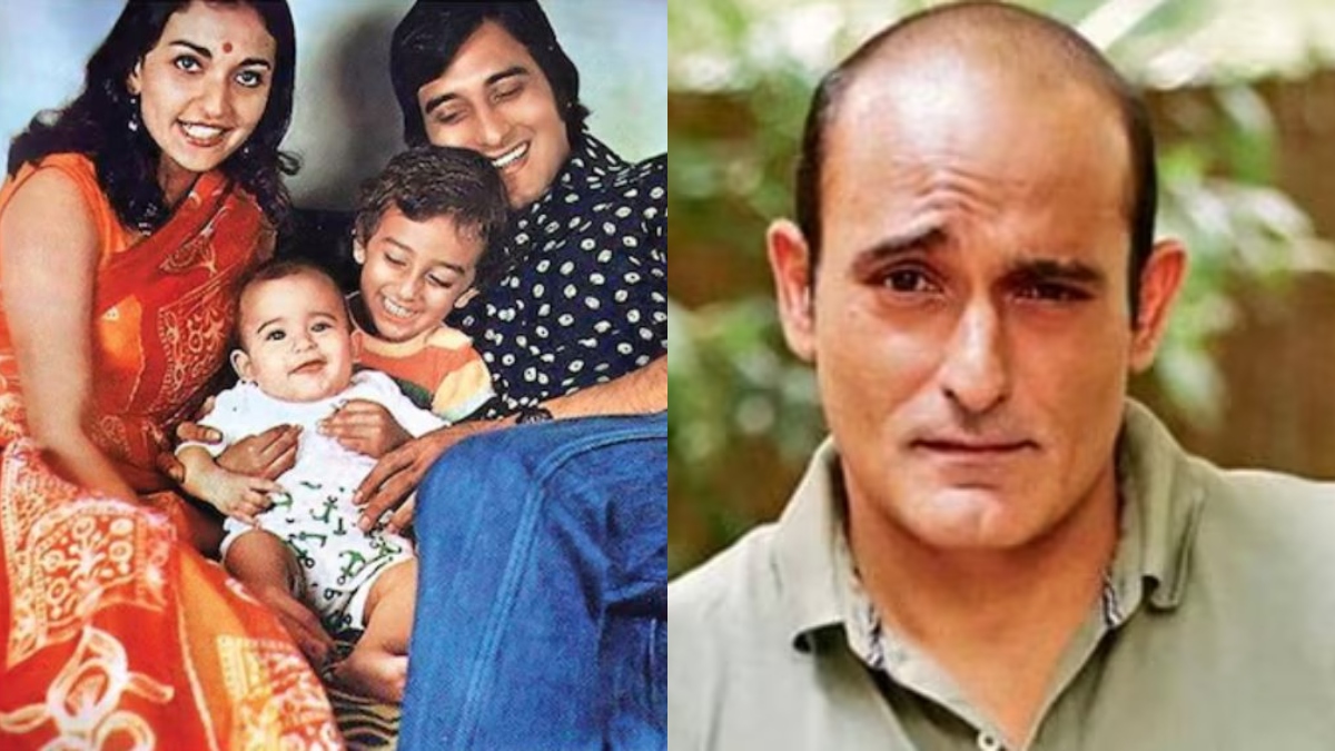 when akshaye kkhann shares his feeling after vinod khanna left wife kids and home for osho