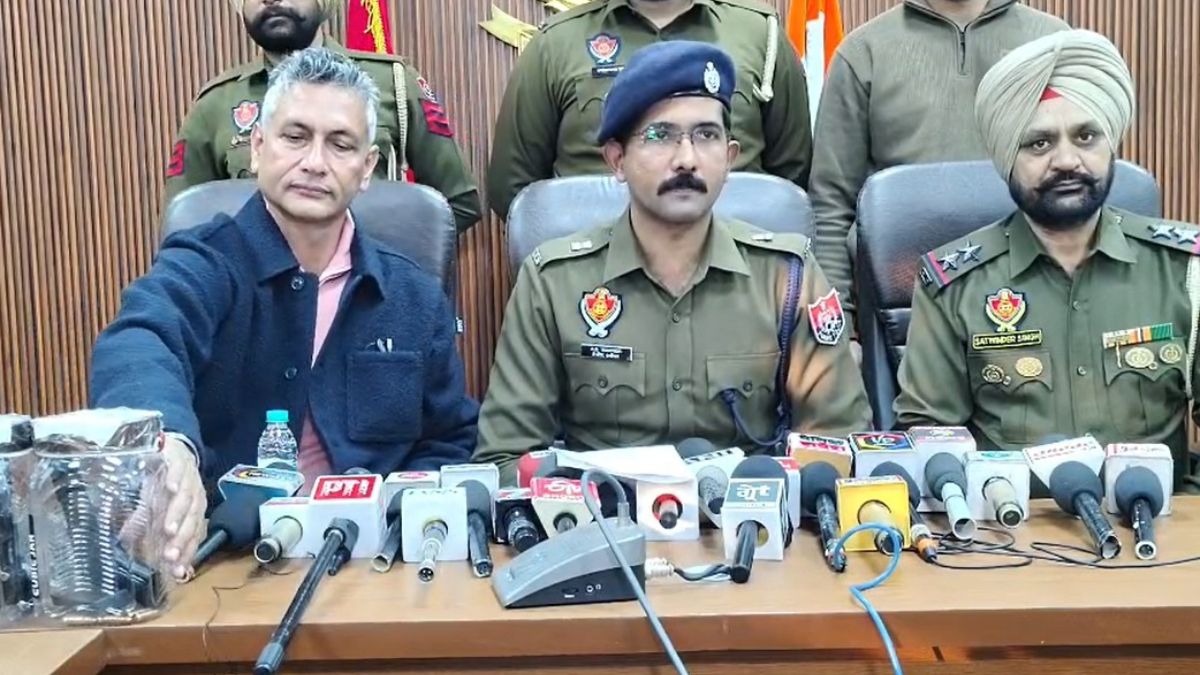 international arms smuggling module busted in amritsar accused arrested cache of foreign weapons recovered