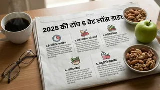 Year Ender 2025: 5 वेट लॉस डाइट, जिनकी चर्चा इस साल सबसे ज्यादा हुई (Image Source: AI-Generated)