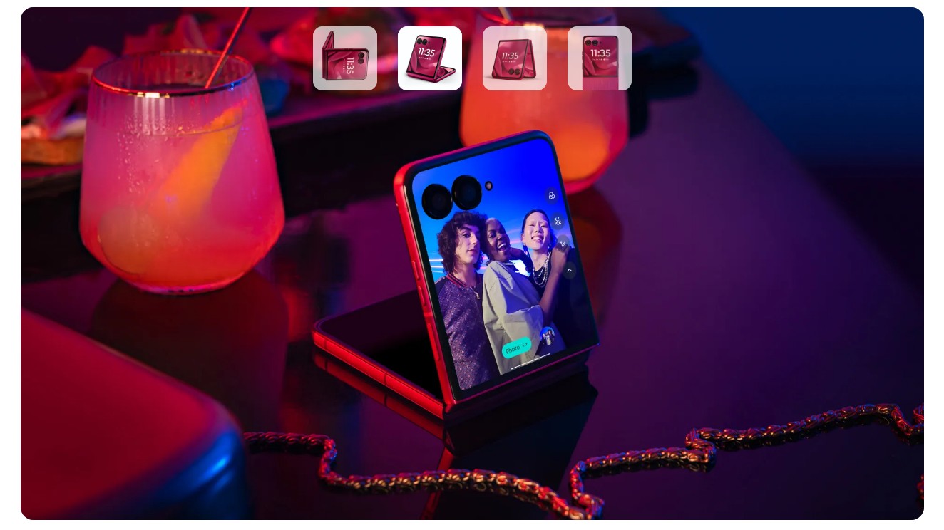 motorola hints at book style foldable smartphone check details