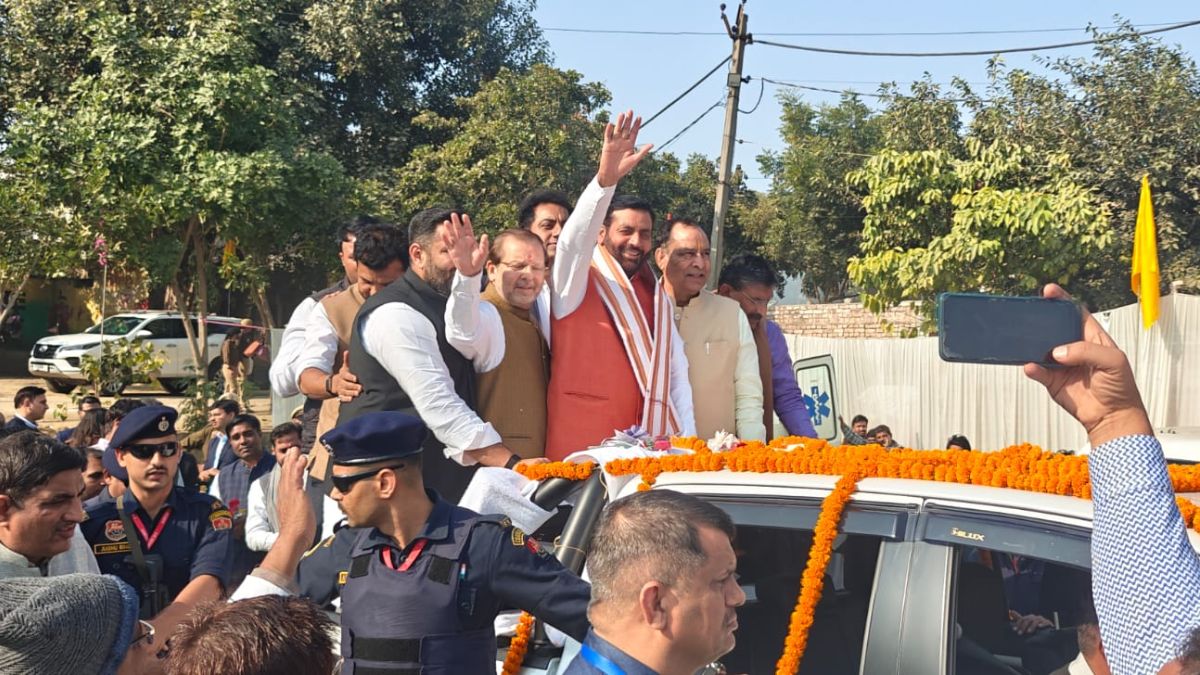 naseeb saini sonipat cm at antyodaya mela