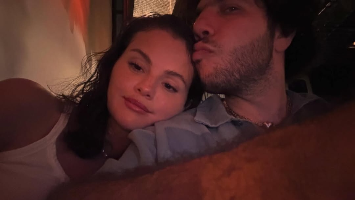 selena gomez shares romantic photos with husband benny blanco as couple celebrate first christmas season