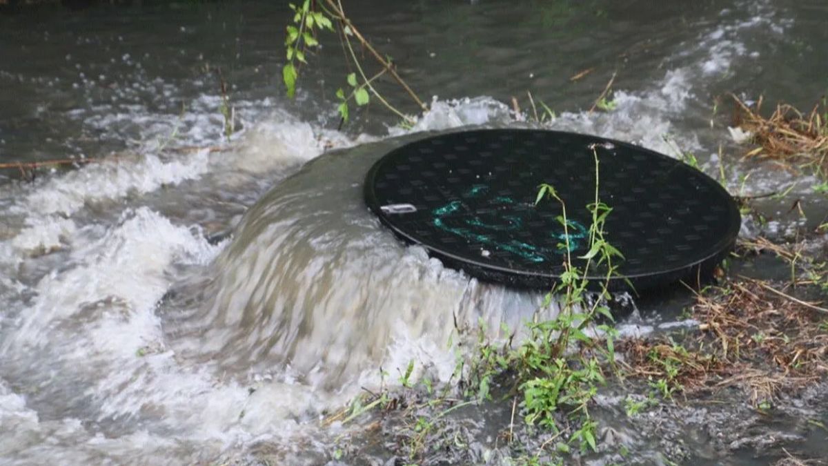 faridabad sewer overflow relief for 5000 residents