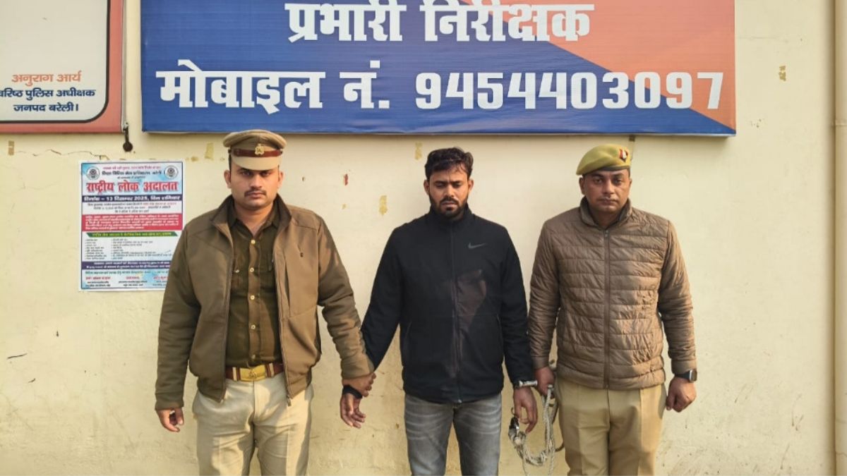 umesh pal murder case mafia ashraf aide afsarr ahmed arrested for facilitating shooters meeting bareilly jail 50k reward stf