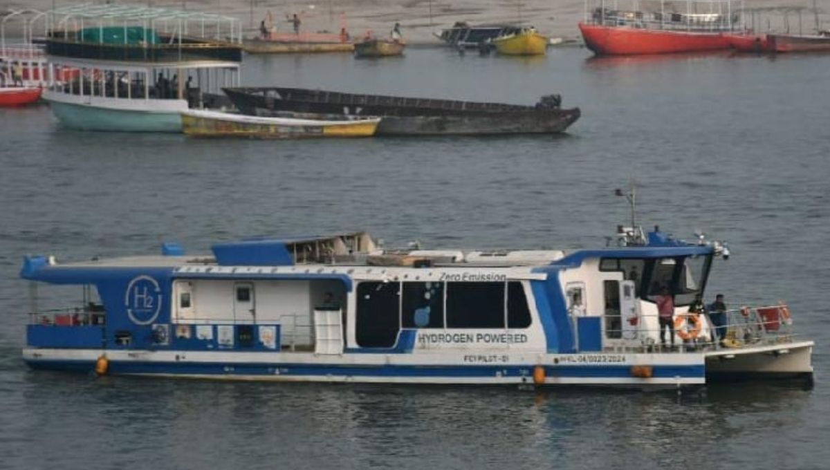 hydrogen fuel cell vessel in varanasi