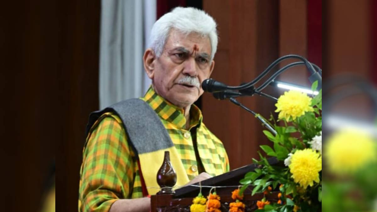lg manoj sinha issues stern warning to terrorists you wont get jobs you will get bullets