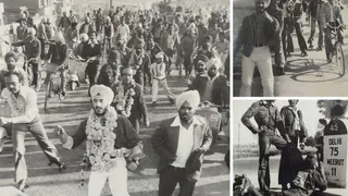 24 दिसंबर 2015 को मसूरी से अमृतसर तक निकाली गई ऐतिहासिक रोलर स्केटिंग रैली।