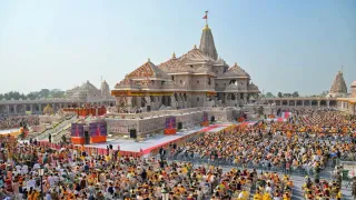 राम मंदिर में प्राण प्रतिष्ठा की दूसरी वर्षगांठ की तैयारी तेज।