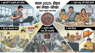 साल 2025 में इन बीमारियों ने बढ़ाई दुनियाभर की चिंता (Image Source: AI-Generated)