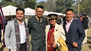 बनबसा के चंदनी निवासी विकास सिंह सामंत बने सेना में लेफ्टिनेंट। जागरण