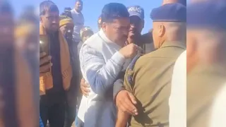 पाटी विकास खंड के रिखोली गांव पहुंचे थे विधायक. File