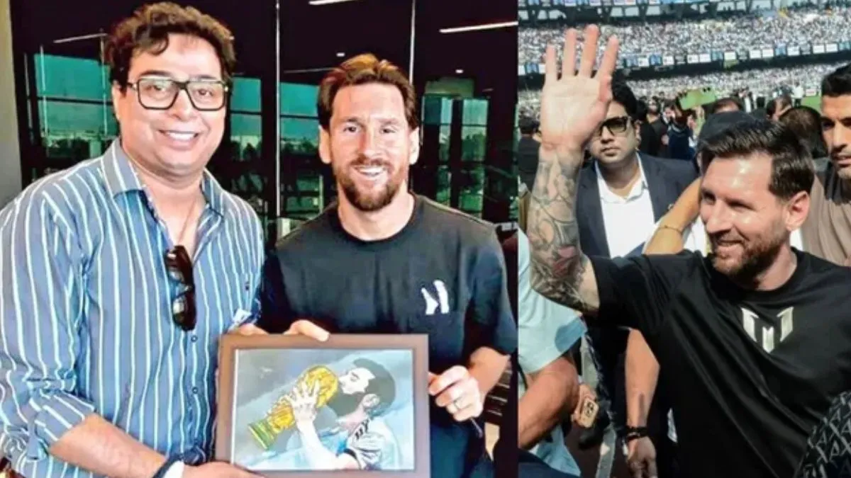 हैदराबाद जा रहा था मेसी के कार्यक्रम का आयोजक दत्ता, विमान में बैठने के बाद पुलिस ने किया गिरफ्तार