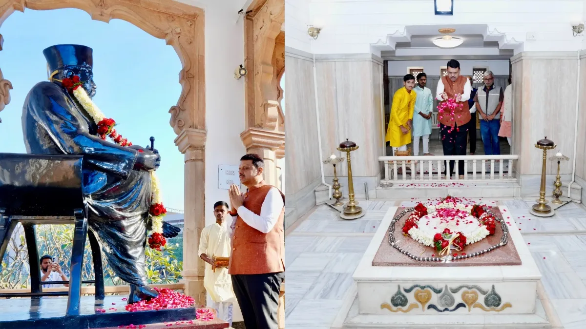 आरएसएस संस्थापक हेडगेवार के स्मारक पहुंचे फडणवीस और शिंदे, अजीत ने बनाई दूरी