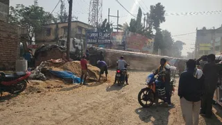 एनएच के अतिक्रमण पर 10 दिन बाद भी प्रशासन मौन