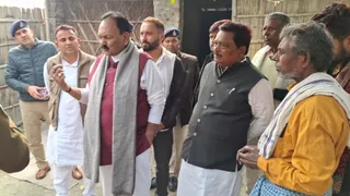 सकरा के नवलपुर मिश्रौलिया गांव पहुंचे राज्य अनुसूचित जाति आयोग के अध्यक्ष। जागरण