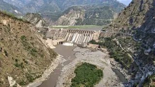 चिनाब नदी। (पीटीआई)