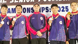 हैदराबाद में आयोजित 41वीं राष्ट्रीय सीनियर ताइक्वांडो प्रतियोगिता में जीता स्वर्ण पदक। जागरण