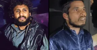 मुस्कान की हत्या की जानकारी देता गोली लगने से घायल एहतेशाम व दूसरा आरोपित असलान। जागरण
