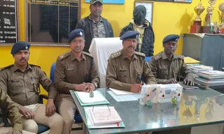 टीएसपीसी उग्रवादी सलमान खान हथियार के साथ गिरफ्तार।