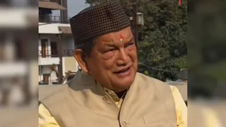 पूर्व मुख्यमंत्री व कांग्रेस के वरिष्ठ नेता हरीश रावत।