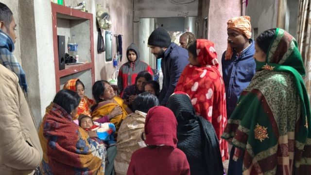 गया में ठंड से बचने के लिए कमरे में जलाई अलाव, दम घुटने से नानी-नतिनी की मौत
