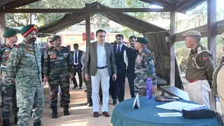 मणिपुर में भारत-म्यांमार सीमा पर सुरक्षा; इंफ्रास्ट्रक्चर बढ़ाने पर जोर (फोटो- एएनआई)