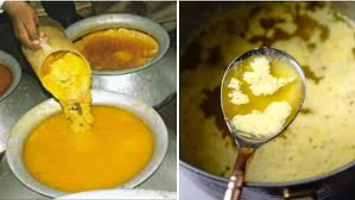 जयपुर में नामी कंपनियों के नाम से बनाया जा रहा था नकली घी, बेचने वाले चार गिरफ्तार
