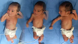थैले में पाई गई बिटिया
