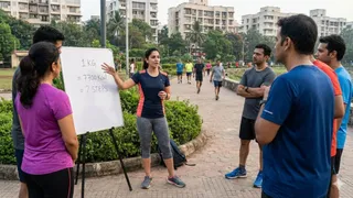 सिर्फ पैदल चलकर घटा सकते हैं 1 किलो चर्बी, जानें कितनी वॉक है जरूरी (Image Source: AI-Generated)