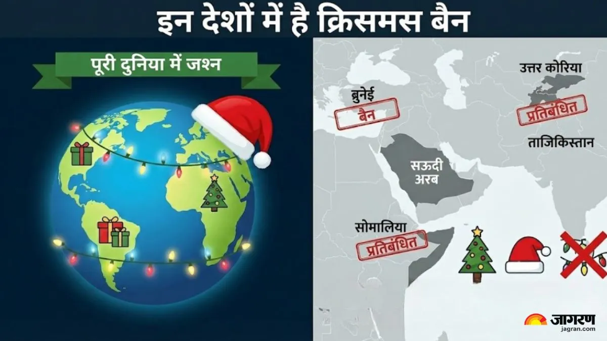 दुनिया के इन 5 देशों में क्रिसमस मनाना है बैन, सांता क्लॉज दिखने पर भी है पाबंदी!