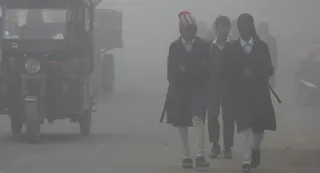 UP में कोहरे का कहर। जागरण