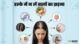 बालों का झड़ना: क्या यह आपके शरीर की चेतावनी है, जानिए कारण (Picture Credit- AI Generated)