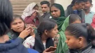 प्रयागराज के करेली में महिला की गोली मारकर हत्या की गई, वारदात के बाद बिलखते स्वजन। जागरण