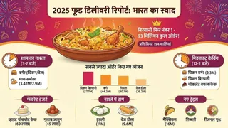 2025 में भारतीयों ने ऑनलाइन क्या मंगवाया (Picture Credit- AI Generated)