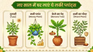 नए साल में इन पौधों को घर में दें जगह (Image Source: AI generated)