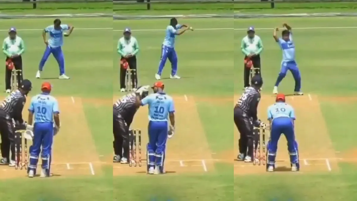 स्पिनर का ये एक्‍शन देखकर चकरा जाएगा आपका सिर, कुछ ही देर में वायरल हो गया वीडियो