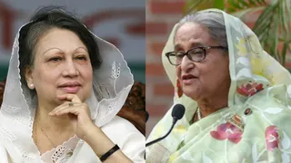 शेख हसीना ने खालिदा जिया की आत्मा की शांति के लिए दुआ की और उनके परिवार को संवेदना जाहिर की है। (फाइल फोटो)