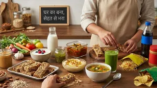 आपको घर पर ही बनाने शुरू कर देने चाहिए 5 हेल्दी फूड्स (Image Source: AI-Generated)