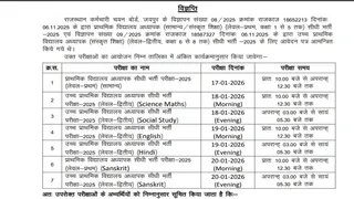RSSB REET Mains Exam Date 2025: इस दिन से होगी परीक्षा।