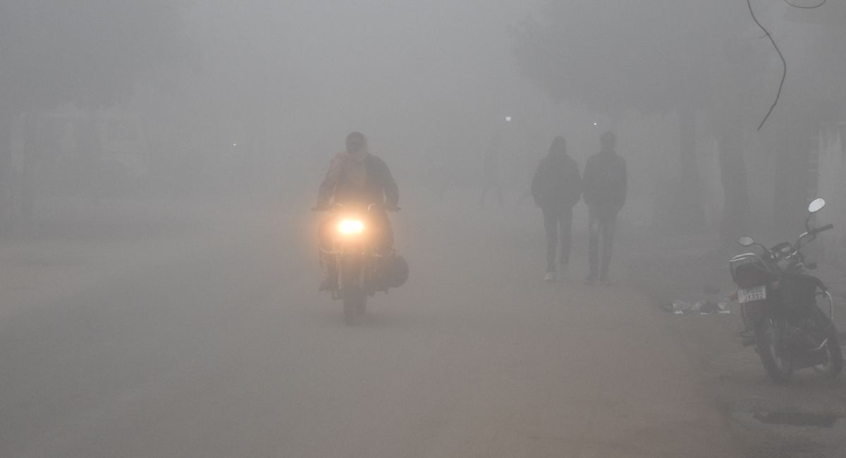 Fog in Uttar Pradesh