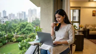 Gen-Z के लिए पैसा जरूरी है, पर मेंटल हेल्थ की कीमत पर नहीं (Image Source: AI-Generated)