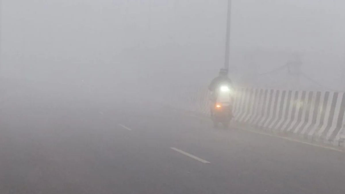 Dense fog in Bihar - Bhagalpur visibility