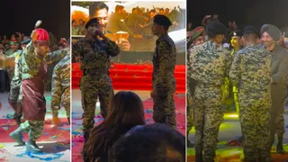 BSF जवानों ने किया बॉर्डर 2 के गानों पर डांस/ फोटो- Instagram