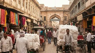 क्या आप जानते हैं किस शहर को कहा जाता है 'Cotton City of India'? (Image Source: AI-Generated)