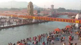 हरिद्वार में चल रहीं अर्धकुंभ 2027 की तैयारियां। आर्काइव
