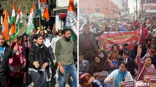 कोटद्वार में अंकिता को न्याय दिलाने को लेकर विभिन्न संगठनों ने प्रदर्शन किया।